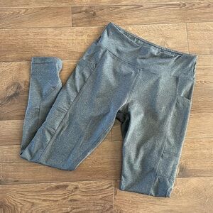 FitKicks Gray Leggings: Size M